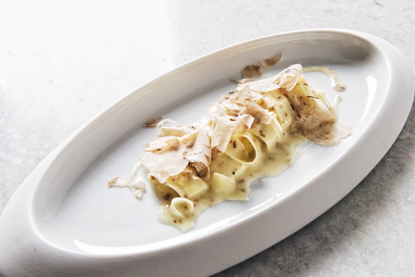 TAGLIATELLE with Truffle Butter