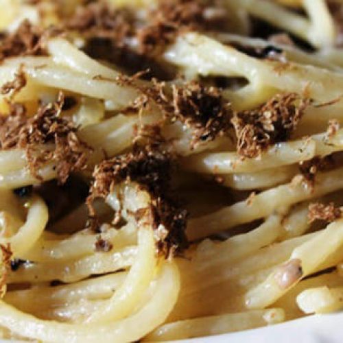 Spaghetti alla Norcina